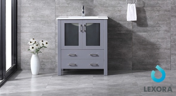 Lexora Bathroom Vanities Bathroom Vanities Dark Grey