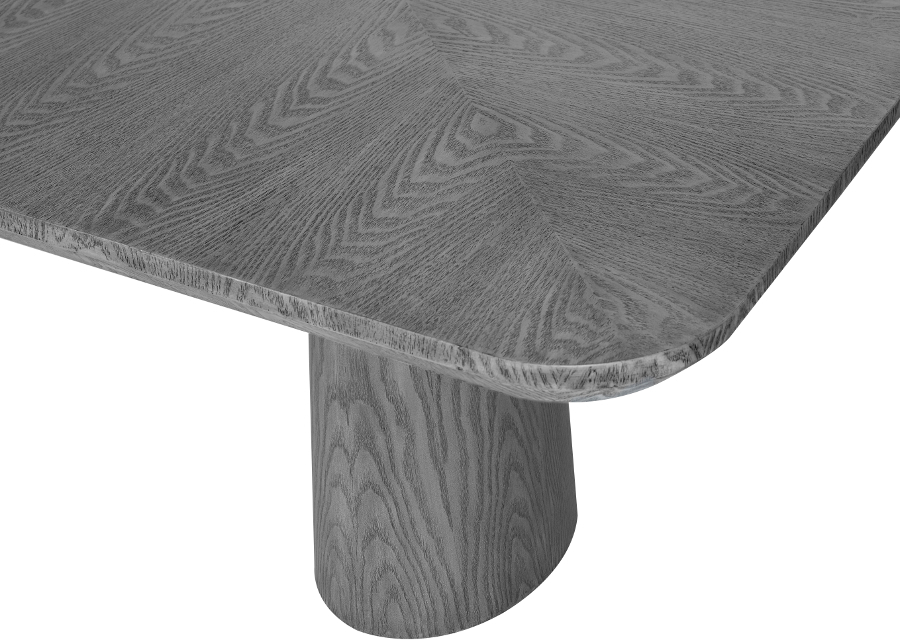 Oggetti Dining Room Tables Grey Wood Veneer