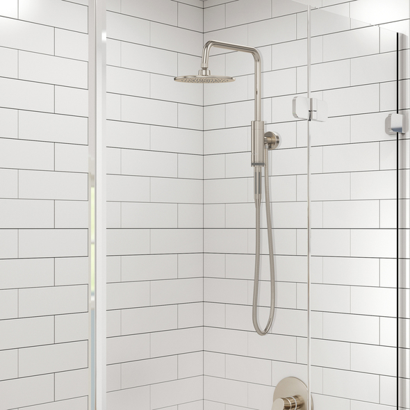 Pulse Shower Systems Brushed Nickel
