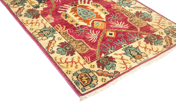 Solo Rugs PAK ECLECTIC Rugs Red Eclectic; 9x2