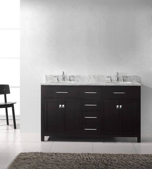 cabinet for sink bathroom Virtu Bathroom Vanity Set Bathroom Vanities Dark Transitional