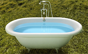 Jacuzzi free standing soaker tub